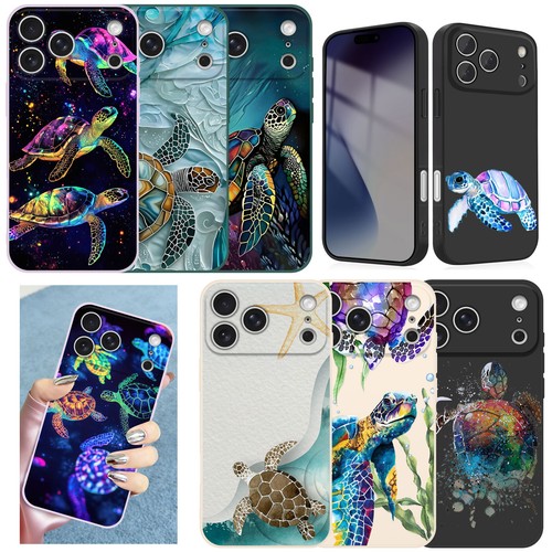 Sea turtle soft tpu shockproof - sea,