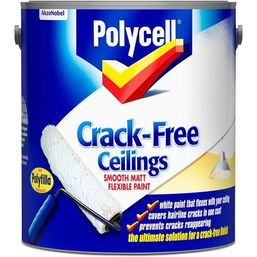 Polycell crack free ceilings - crack-free,