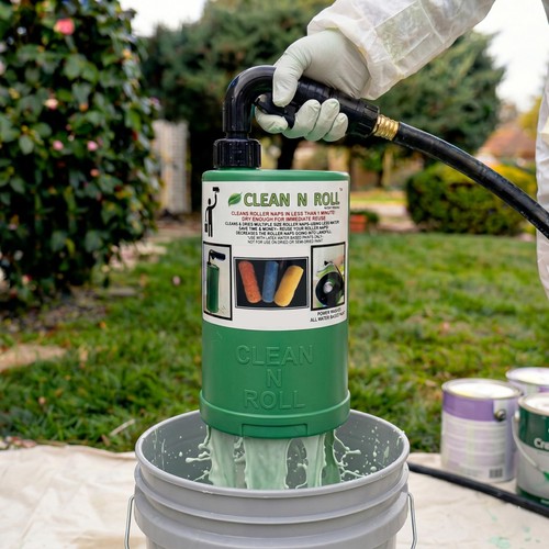 Paint roller cleaner for - roller, 9